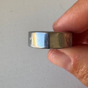 Oura Gen3 Heritage Silver Wearable Ring size 8
